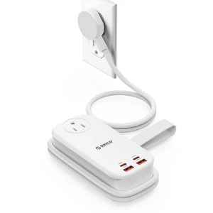 100W GaN Power Strip for Laptop, 6 in 1 Travel Extension Cord with 2 AC Outlets, 2 USB-A, 2 USB-C Ports, 5ft Wrap-around Flat Plug for Travel/Office/Cruise Essentials ETL Listed 100W GaN Power Strip for Laptop, 6 in 1 Travel Extension Cord with 2 AC Outlets, 2 USB-A, 2 USB-C Ports, 5ft Wrap-around Flat Plug for Travel/Office/Cruise Essentials ETL Listed