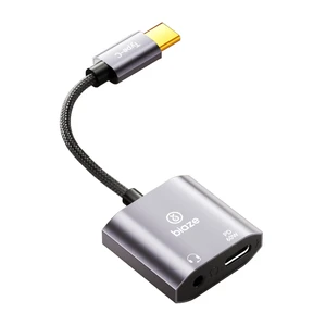 USBC to 3.5 mm Headphone & Charger Adapter 60 W PD Fast Charging, HiRes DAC, CallReady, Compact Aluminium Splitter for Phone/Android/Tablet USBC to 3.5 mm Headphone & Charger Adapter 60 W PD Fast Charging, HiRes DAC, CallReady, Compact Aluminium Splitter for Phone/Android/Tablet
