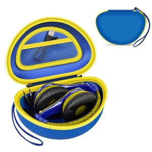 Kids Headphone Case for eKids, for Beats Solo4 Headphones, Deepblue Hard Shell Case with Mesh Cable Pocket for Kids Headsets, Organized Storage for Home and travel, Box Only Kids Headphone Case for eKids, for Beats Solo4 Headphones, Deepblue Hard Shell Case with Mesh Cable Pocket for Kids Headsets, Organized Storage for Home and travel, Box Only