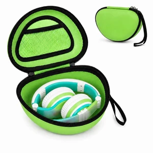 Kids Headphone Case for eKids, for Beats Solo4 Headphones, Green Hard Shell Case with Mesh Cable Pocket for Kids Headsets, Organized Storage for Home and travel, Box Only Kids Headphone Case for eKids, for Beats Solo4 Headphones, Green Hard Shell Case with Mesh Cable Pocket for Kids Headsets, Organized Storage for Home and travel, Box Only