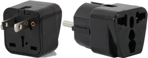 Peru Travel Adapter Plug for USA/Universal to South America Type A & E (C/F) AC Power Plugs Pack of 2 Peru Travel Adapter Plug for USA/Universal to South America Type A & E (C/F) AC Power Plugs Pack of 2