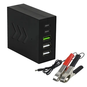 DC Converter 8-30V to 5V/9V/12V USB Step Down Converter Multi-Port Power Adapter with Battery Clip Charger Portable for iPhone Android Samsung and Tablet Chargers DC Converter 8-30V to 5V/9V/12V USB Step Down Converter Multi-Port Power Adapter with Battery Clip Charger Portable for iPhone Android Samsung and Tablet Chargers