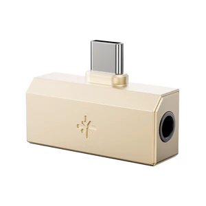 /Snowsky Tiny Portable DAC & Headphone Amplifier, Hi-Res USB DAC, PEQ Precision Tuning, PCM 384kHz/DSD256 Decoding, Android App/Web Control (3.5mm + 4.4mm Outputs,Tiny B Gold) /Snowsky Tiny Portable DAC & Headphone Amplifier, Hi-Res USB DAC, PEQ Precision Tuning, PCM 384kHz/DSD256 Decoding, Android App/Web Control (3.5mm + 4.4mm Outputs,Tiny B Gold)
