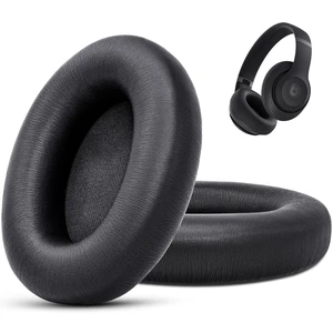 Ear Pads Replacement for Beats Studio Pro Wireless Earpad Cushion Protein Leather Strong Adhesive (Black) Ear Pads Replacement for Beats Studio Pro Wireless Earpad Cushion Protein Leather Strong Adhesive (Black)
