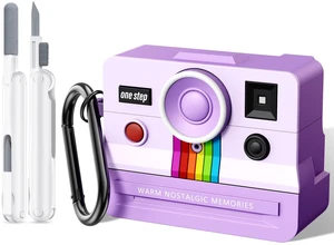 Compatible with AirPods AirPods Pro 2 Case,Silicone Cover Retro Camera Design Case,Shock Resistant,Full Protection for AirPods Pro 2rd 1st Generation Cases Compatible with AirPods AirPods Pro 2 Case,Silicone Cover Retro Camera Design Case,Shock Resistant,Full Protection for AirPods Pro 2rd 1st Generation Cases