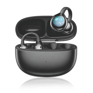 Open Ear Clip Headphones, Wireless Earbuds Bluetooth 5.4 The Over Ear Buds Earphones Built-in Mic with Ear Hooks, 36H Playtime,for iOS and Android (Black) Open Ear Clip Headphones, Wireless Earbuds Bluetooth 5.4 The Over Ear Buds Earphones Built-in Mic with Ear Hooks, 36H Playtime,for iOS and Android (Black)