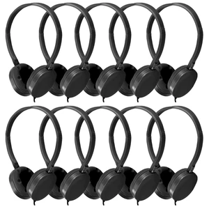Bulk Headphones for Classroom School Students Kids Teens Children Gift and Adults,Wholesale Wired Adjustable On Ear Headphones 10 Pack (Black) Bulk Headphones for Classroom School Students Kids Teens Children Gift and Adults,Wholesale Wired Adjustable On Ear Headphones 10 Pack (Black)