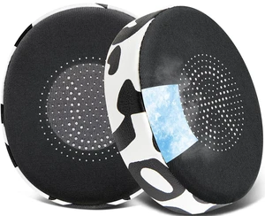 Cooling Gel Earpads Replacement for Jabra Evolve2 65 (Evolve 2 65MS 65UC MS UC)/Evolve2 40 (40UC 40MS USB)/Elite 45h On-Ear Headset, Ear Pads Cushions with Ice Silk Fabric - Snow Leopard Cooling Gel Earpads Replacement for Jabra Evolve2 65 (Evolve 2 65MS 65UC MS UC)/Evolve2 40 (40UC 40MS USB)/Elite 45h On-Ear Headset, Ear Pads Cushions with Ice Silk Fabric - Snow Leopard