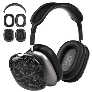 TPU Case Cover for AirPods Max Headphones, Black Pearl Shell TPU Ear Cups Case, Ear Pads, Headband Silicone Cover, Compatible with Apple AirPod Max Accessories Protector TPU Case Cover for AirPods Max Headphones, Black Pearl Shell TPU Ear Cups Case, Ear Pads, Headband Silicone Cover, Compatible with Apple AirPod Max Accessories Protector
