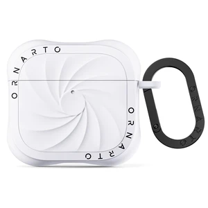 Vortuxe for AirPods 5 Case and for AirPods 4 Case, White Vortex Liquid Silicone, 2X MIL-STD Drop Protection, Anti-Scratch, Wireless Charging, Metal Carabiner Vortuxe for AirPods 5 Case and for AirPods 4 Case, White Vortex Liquid Silicone, 2X MIL-STD Drop Protection, Anti-Scratch, Wireless Charging, Metal Carabiner