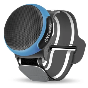 Wearable Bluetooth Speaker with Clip, 3-Way Portable Mini Speaker 60g wearable speaker for work, walking and travel with wristband, clip and hanger, IPX6 splash resistance and 9.5H playtime Wearable Bluetooth Speaker with Clip, 3-Way Portable Mini Speaker 60g wearable speaker for work, walking and travel with wristband, clip and hanger, IPX6 splash resistance and 9.5H playtime