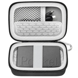 Hard Carrying Case for Pocket AI Voice Recorder, Travel Storage Bag Hard Shell with Soft Padding, Mesh Pocket and Elastic Strap Keep Recorder and Small Accessories Organized, Carabiner,Bag Only Hard Carrying Case for Pocket AI Voice Recorder, Travel Storage Bag Hard Shell with Soft Padding, Mesh Pocket and Elastic Strap Keep Recorder and Small Accessories Organized, Carabiner,Bag Only