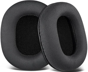 Suede Earpads for ATH M50X Headphones - Black for Audio Technica M50X/M40X/M30X/M20X/MSR7/SX1 Monitor Headphones Suede Earpads for ATH M50X Headphones - Black for Audio Technica M50X/M40X/M30X/M20X/MSR7/SX1 Monitor Headphones