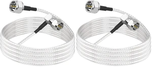 F Type Coaxial Right Angle Connector Cable,90° Angled to Straight F Type Male RG316 Digital RF Coax Cable Cord for HDTV, CATV, Modem, Satellite Receivers (6.6FT) (Pack of 2) F Type Coaxial Right Angle Connector Cable,90° Angled to Straight F Type Male RG316 Digital RF Coax Cable Cord for HDTV, CATV, Modem, Satellite Receivers (6.6FT) (Pack of 2)