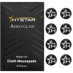 ® Aero Glass 8 Dot Mouse Skates for Cloth Mousepads Rounded and Polished ® Aero Glass 8 Dot Mouse Skates for Cloth Mousepads Rounded and Polished