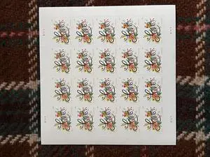 US Stamps 2018 Love Flourishes 5 Sheets of 20 US Stamps 2018 Love Flourishes 5 Sheets of 20