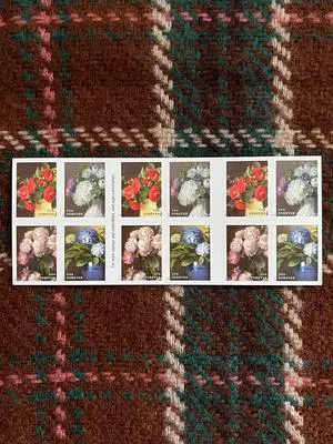 US Stamps 2017 Flowers from the Garden 5 Sheets of 20 US Stamps 2017 Flowers from the Garden 5 Sheets of 20