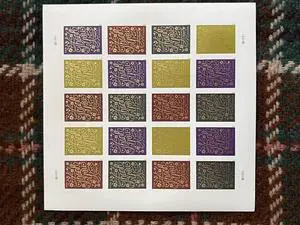 US Stamps 2020 Thank You 5 Sheets of 20 US Stamps 2020 Thank You 5 Sheets of 20