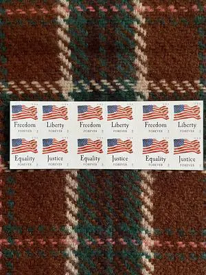 US Stamps 2012 Four Flags Booklet Block 5 Sheets of 20 US Stamps 2012 Four Flags Booklet Block 5 Sheets of 20