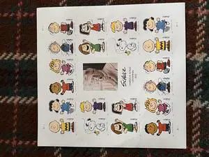 US Stamps 2022 Charles Schulz 5 Sheets of 20 US Stamps 2022 Charles Schulz 5 Sheets of 20