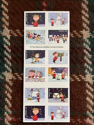 US Stamps 2015 A Charlie Brown Christmas 5 Sheets of 20 US Stamps 2015 A Charlie Brown Christmas 5 Sheets of 20