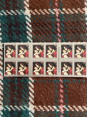 US Stamps 2018 Madonna and Child by Bachiacca 5 Sheets of 20 US Stamps 2018 Madonna and Child by Bachiacca 5 Sheets of 20