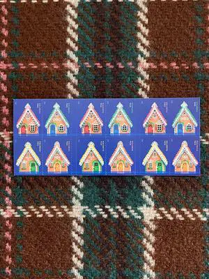 US Stamps 2013 Gingerbread Houses 5 Sheets of 20 US Stamps 2013 Gingerbread Houses 5 Sheets of 20