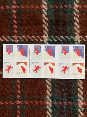 US Stamps The Snowy Day 5 Sheets of 20 US Stamps The Snowy Day 5 Sheets of 20