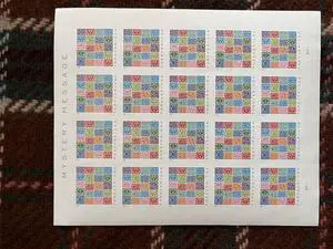US Stamps 2021 Mystery Message 5 Sheets of 20 US Stamps 2021 Mystery Message 5 Sheets of 20