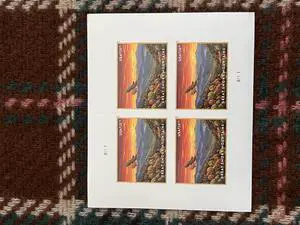US Stamps 2023 Great Smoky Mountains Express Mail 5 Sheets of 4 US Stamps 2023 Great Smoky Mountains Express Mail 5 Sheets of 4