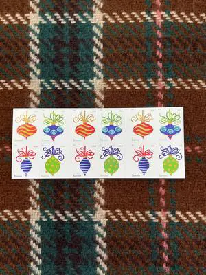 US Stamps 2011 Holiday Baubles 5 Sheets of 20 US Stamps 2011 Holiday Baubles 5 Sheets of 20