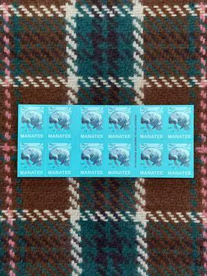 US Stamps 2024 Save Manatees 5 Sheets of 20 US Stamps 2024 Save Manatees 5 Sheets of 20