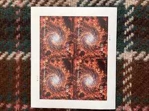US Stamps 2025 Spiral Galaxy 5 Sheets of 4 US Stamps 2025 Spiral Galaxy 5 Sheets of 4