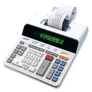 12-Digit Printing Calculator with Extra Large 10-Digit Option, 8.0 LPS Thermal Printer, No Ink Required, Full-Sized Keyboard, Easy Paper Load (ELT3301) 12-Digit Printing Calculator with Extra Large 10-Digit Option, 8.0 LPS Thermal Printer, No Ink Required, Full-Sized Keyboard, Easy Paper Load (ELT3301)