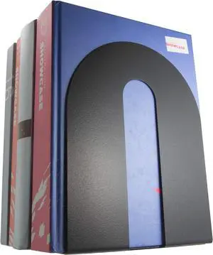 ® OIC® Magnetic Heavy-Duty Bookends, 10" x 8" x 8", Black, (Pack of 12) ® OIC® Magnetic Heavy-Duty Bookends, 10" x 8" x 8", Black, (Pack of 12)