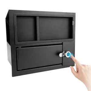 Center Console Safe Vault Safe Box With Fingerprint Lock | Compatible with 2014-2021 Toyota Tundra 5.7L V8 Replace# 00016-34174 Secure Storage for Valuables, and Personal Items Center Console Safe Vault Safe Box With Fingerprint Lock | Compatible with 2014-2021 Toyota Tundra 5.7L V8 Replace# 00016-34174 Secure Storage for Valuables, and Personal Items