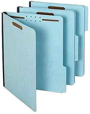 ® 60% Recycled Pressboard Classification Folder, 2" Expansion, Letter Size, Blue, 25/Box (ST384868/384868) ® 60% Recycled Pressboard Classification Folder, 2" Expansion, Letter Size, Blue, 25/Box (ST384868/384868)