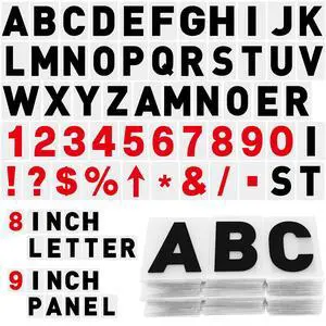 300 Pcs Sign Letter Printed on Marquee Flexible Outdoor Black Portable Sign Board Plastic Changeable Letters and Numbers Punctuation Acrylic Numbers(8'', 9'') 300 Pcs Sign Letter Printed on Marquee Flexible Outdoor Black Portable Sign Board Plastic Changeable Letters and Numbers Punctuation Acrylic Numbers(8'', 9'')