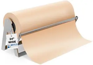 24 Inches All Paper Roll Dispenser and Cutter Made of Heavy-Duty Steel Frame & Sharp Blade. Holds, Dispenses & Cuts. Wall Mountable & Non-Slip Tabletop. Up to 1000ft Rolls 24 Inches All Paper Roll Dispenser and Cutter Made of Heavy-Duty Steel Frame & Sharp Blade. Holds, Dispenses & Cuts. Wall Mountable & Non-Slip Tabletop. Up to 1000ft Rolls