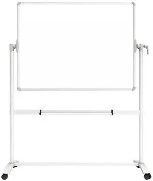 Double-Sided Magnetic Mobile Whiteboard on Wheels, 48 x 36 Inches | Rolling Dry Erase Board with Stand for School Office Home 4' x 3' Double-Sided Magnetic Mobile Whiteboard on Wheels, 48 x 36 Inches | Rolling Dry Erase Board with Stand for School Office Home 4' x 3'