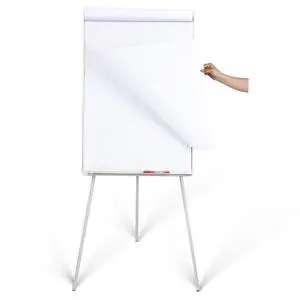 Whiteboard Easel 36" x 24" Height Adjustable, Magnetic Dry Erase Easel | Portable Tripod White Board Easel 36"x24" with 25-sheet Flipchart Paper Pad, Magnets & Eraser, for Classroom Workplace Home Whiteboard Easel 36" x 24" Height Adjustable, Magnetic Dry Erase Easel | Portable Tripod White Board Easel 36"x24" with 25-sheet Flipchart Paper Pad, Magnets & Eraser, for Classroom Workplace Home