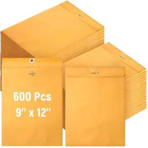 600 Pcs Manilla Envelopes Clasp Envelopes Bulk Brown Kraft Catalog Letter with Clasp Closure and Gummed Seal 28lb Heavyweight Paper (9 x 12 Inch) 600 Pcs Manilla Envelopes Clasp Envelopes Bulk Brown Kraft Catalog Letter with Clasp Closure and Gummed Seal 28lb Heavyweight Paper (9 x 12 Inch)