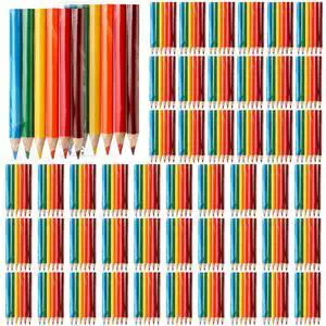 500 Set Mini Colored Pencils 3.5 Inch Portable Short Color Pencil Bulk Coloring Pencils Pre Sharpened Drawing Colored Pencil for Painting Gift 6 Color 500 Set Mini Colored Pencils 3.5 Inch Portable Short Color Pencil Bulk Coloring Pencils Pre Sharpened Drawing Colored Pencil for Painting Gift 6 Color