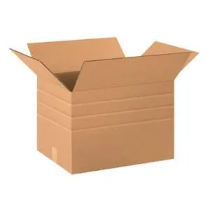 MD201212 Multi-Depth Corrugated Cardboard Box 20" L x 12" W x 12" H, Kraft, for Shipping, Packing and Moving (Pack of 20) MD201212 Multi-Depth Corrugated Cardboard Box 20" L x 12" W x 12" H, Kraft, for Shipping, Packing and Moving (Pack of 20)