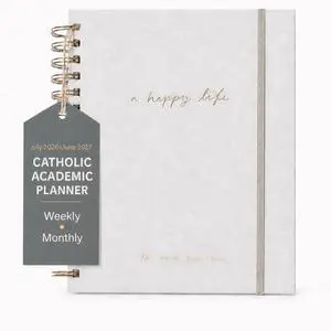 Catholic Academic Planner 2026-2027 for Women Liturgical Planner with Prayer Prompts, Feast Days & Gratitude Journal 6.25 x 8.25, Mini Layout, Spiral Bound Catholic Academic Planner 2026-2027 for Women Liturgical Planner with Prayer Prompts, Feast Days & Gratitude Journal 6.25 x 8.25, Mini Layout, Spiral Bound