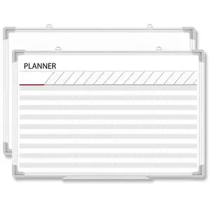 Aluminum Frame Dry Erase Board with Lines, Double Sided Wall-Mounted Whiteboard for Scheduling, to Do Lists & Weekly Planning, Reusable Calendar for Home & Work(Make Ready Board,36"x24") Aluminum Frame Dry Erase Board with Lines, Double Sided Wall-Mounted Whiteboard for Scheduling, to Do Lists & Weekly Planning, Reusable Calendar for Home & Work(Make Ready Board,36"x24")