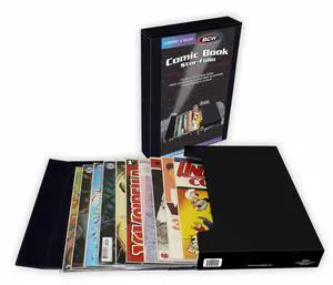 Comic Book Stor-Folio 3 Pack | Comic Book Travel Case for Current & Silver Age | Magnetic Comic Folio Carrier Comic Book Stor-Folio 3 Pack | Comic Book Travel Case for Current & Silver Age | Magnetic Comic Folio Carrier