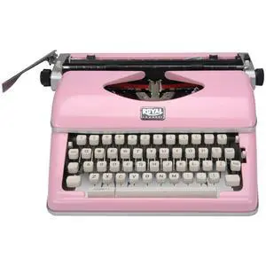 79105Y Classic Manual Typewriter (Pink) 79105Y Classic Manual Typewriter (Pink)