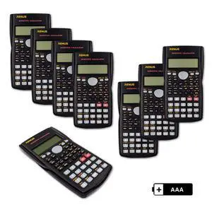 24 Packs, 2-Line Engineering Scientific Calculator Function Calculator for Student and Teacher 48 AAA Batteries Included 24 Packs, 2-Line Engineering Scientific Calculator Function Calculator for Student and Teacher 48 AAA Batteries Included