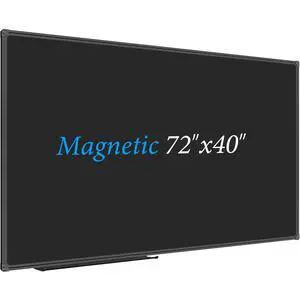 Magnetic Chalkboard/Black Board 72 x 40 Inch, Black Aluminum Frame Board with Marker Tray for Office Home and School Magnetic Chalkboard/Black Board 72 x 40 Inch, Black Aluminum Frame Board with Marker Tray for Office Home and School